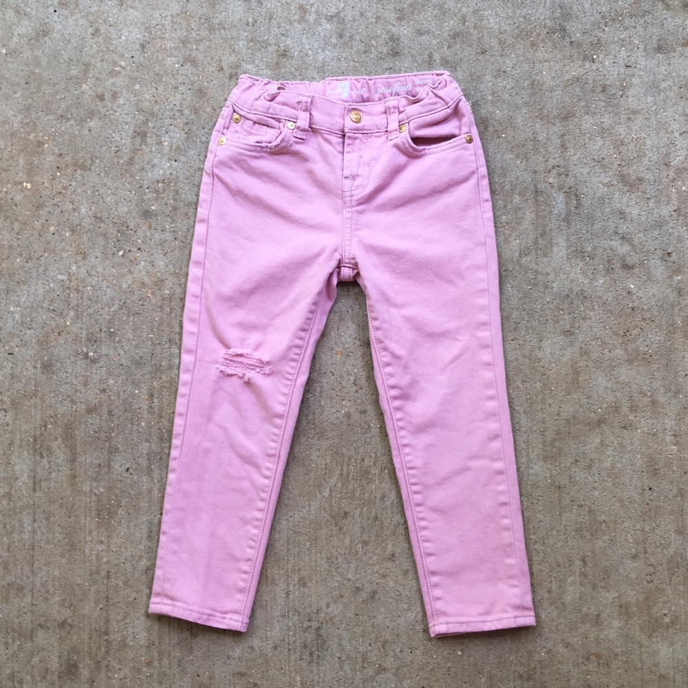 7 For All Mankind Josefina Skinny Boyfriend Jeans